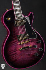 Gibson Custom Shop M2M Les Paul Custom Figured Gloss Pink Widow electric guitar