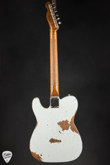 2019 Fender Custom Shop GT11 1963 Telecaster Heavy Relic Electric Guitar in Aged Sonic Blue