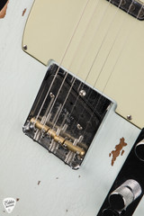 2019 Fender Custom Shop GT11 1963 Telecaster Heavy Relic Electric Guitar in Aged Sonic Blue