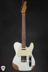 2019 Fender Custom Shop GT11 1963 Telecaster Heavy Relic Electric Guitar in Aged Sonic Blue