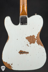2019 Fender Custom Shop GT11 1963 Telecaster Heavy Relic Electric Guitar in Aged Sonic Blue