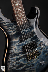 PRS Eddie's Guitars Wood Library Studio Brazilian Rosewood Neck  Faded Whale Blue Smokeburst Electric Guitar