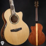 2024 Kevin Ryan Nightingale Grand Soloist Acoustic Guitar with Adirondack Spruce & Nicaraguan Rosewood