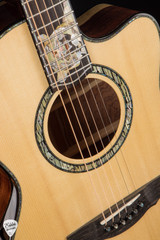 2024 Kevin Ryan Nightingale Grand Soloist Acoustic Guitar with Adirondack Spruce & Nicaraguan Rosewood