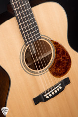 Circle Strings Salvage OM Acoustic Guitar with Sinker Sitka Spruce & Old Mahogany