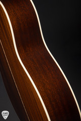 Circle Strings Salvage OM Burst Acoustic Guitar with Sinker Sitka Spruce & Old Mahogany