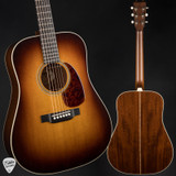Circle Strings Salvage Dreadnought Burst Acoustic Guitar with Sinker Sitka Spruce & Old Mahogany