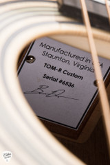 Huss & Dalton TOM-R Custom Acoustic Guitar with Sitka Spruce & Madagascar Rosewood