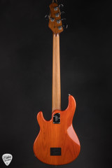 Ernie Ball Music Man StingRay 5 Special H Bass Guitar in Translucent Orange