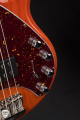 Ernie Ball Music Man StingRay 5 Special H Bass Guitar in Translucent Orange
