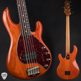 Ernie Ball Music Man StingRay 5 Special H Bass Guitar in Translucent Orange