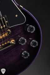 Gibson Custom Shop Made 2 Measure Les Paul Custom Figured Purple Widow Electric Guitar