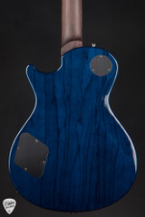 PRS Eddie's Guitars Wood Library McCarty 594 Singlecut Semi Hollow Rosewood Neck Cobalt Blue Electric guitar