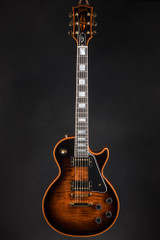 Gibson Custom Shop PSL Les Paul Custom Figured Orange Widow Electric Guitar