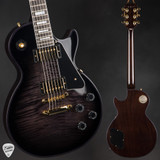 Gibson Custom Shop PSL Les Paul Custom Figured Charcoal Widow  Electric Guitar