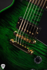 2026 Gibson Custom Shop Made 2 Measure Les Paul Custom Figured Green Widow Electric Guitar