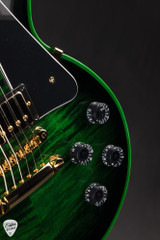 2026 Gibson Custom Shop Made 2 Measure Les Paul Custom Figured Green Widow Electric Guitar