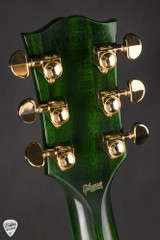 2026 Gibson Custom Shop Made 2 Measure Les Paul Custom Figured Green Widow Electric Guitar