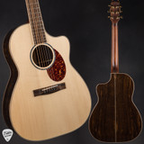 Huss and Dalton FS Deep Body Custom Acoustic Guitar with Adirondack Spruce and Ziricote