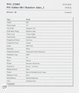 Spector Spec sheet