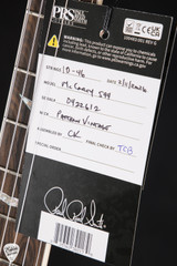 PRS Mango Top Limited Edition McCarty 594 Solarflare electric guitar