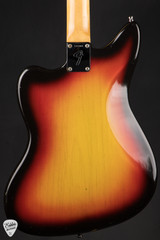 1966 Fender Jaguar 3 Tone Sunburst Electric Guitar