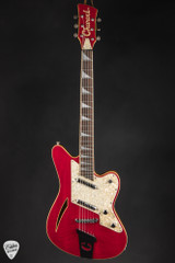 1995 Charvel Surfcaster Transparent Red Electric guitar