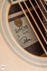 Santa Cruz 50th Anniversary Model H Acoustic Guitar with Sitka Spruce & Indian Rosewood