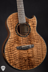 2025 Kevin Ryan Paradiso Grand Concert Acoustic Guitar with Quilted Port Orford Cedar and Tasmanian Tiger Myrtle