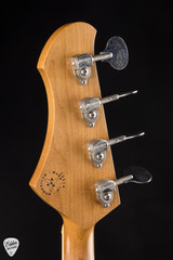 Novo Ivorus Bass Creamsicle electric guitar