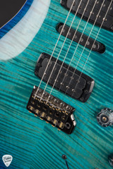 PRS Eddie's Guitars Wood Library Modern Eagle V Brazilian Makena Blue Electric Guitar