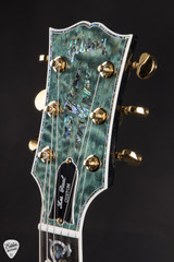 Gibson Custom Shop PSL Les Paul Ultima 5A Tree of Life Nordic Blue Electric Guitar