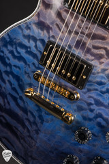 Gibson Custom Shop PSL Les Paul Ultima 5A Tree of Life Transparent Geode Electric Guitar