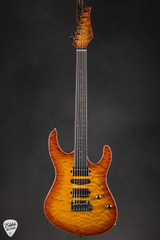 Suhr Modern Quilt Maple and Black Limba Honey Burst Electric Guitar
