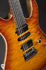 Suhr Modern Quilt Maple and Black Limba Honey Burst Electric Guitar