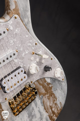 James Tyler Dann Huff Studio Elite HDX White Shmear Electric Guitar