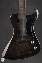 Dunable R2 7 String Distressed Black Burst Electric Guitar