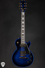 Gibson Custom Shop Dealer Select Les Paul Custom Figured Blue Widow Electric Guitar