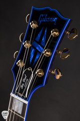 Gibson Custom Shop Dealer Select Les Paul Custom Figured Blue Widow Electric Guitar