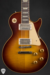 Gibson Custom Shop Dealer Select 58 Les Paul Standard Vintage Cherry Teaburst VOS Electric Guitar