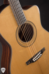 Bourgeois OMS-12C Odyssey Acoustic Guitar with Aged Tone Italian Spruce and Madagascar Rosewood