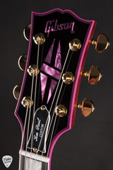 Gibson Custom Shop Dealer Select Les Paul Figured Gloss Pink Widow Electric Guitar