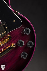 Gibson Custom Shop Dealer Select Les Paul Figured Gloss Pink Widow Electric Guitar
