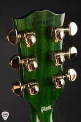 Gibson Custom Shop Dealer Select Les Paul Figured Green Widow Burst Electric Guitar