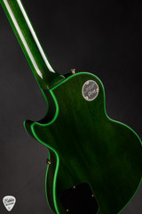 Gibson Custom Shop Dealer Select Les Paul Figured Green Widow Burst Electric Guitar