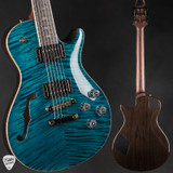 PRS Eddie's Guitars Wood Library McCarty 594 Singlecut Semi-Hollow Rosewood Neck Blue Mateo Electric Guitar