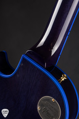 Gibson Custom Shop Dealer Select Les Paul Figured Blue Widow Burst Electric Guitar