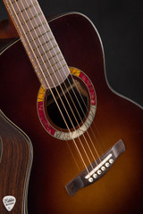 2025 Jeff Jewitt 00-14 Acoustic Guitar with Italian Spruce and East Indian Rosewood