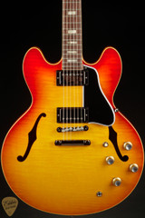 2023 - Gibson Custom Shop PSL '64 ES-335 Figured Reissue Gloss Abilene Sunset Burst 7.10 #131448