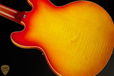 2023 - Gibson Custom Shop PSL '64 ES-335 Figured Reissue Gloss Abilene Sunset Burst 7.10 #131448